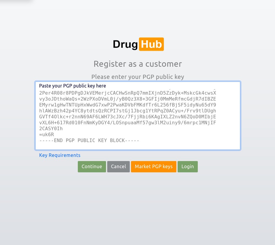 DragHub Registration