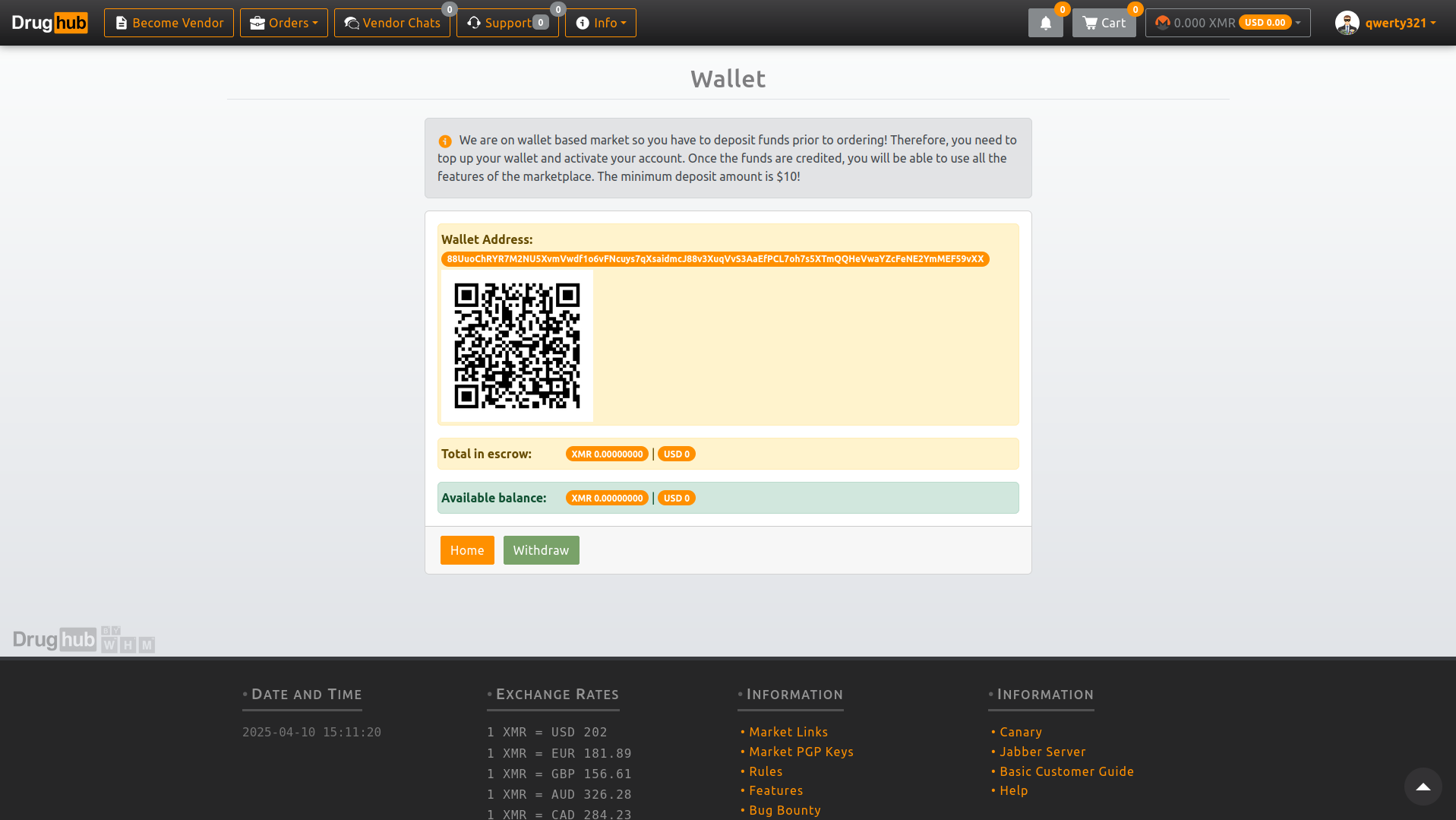 DragHub Homepage